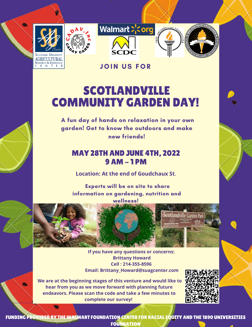Scotlandville Community Garden Day